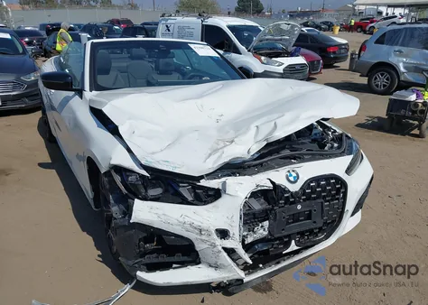 2025 BMW 4 Series 430I z USA, uszkodzony, nr VIN WBA33DB05SCU19548